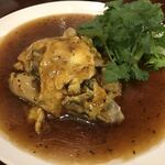 大衆中遊華食堂 八戒 - 牡蠣の玉子焼き
