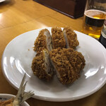 とんかつ いちかつ - 2019年12月。ひれかつ単品800円。