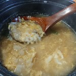 Mankou Shouten - 『わさびスープ』楽しみの最終形お雑炊(๑´ڡ`๑)♡