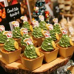 ザ・テラス - キャロットケーキ@スパイスの効いたキャロットケーキの上に甘さ控えめのチーズクリームたっぷり