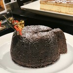 ザ・テラス - クリスマスプディング@MVP。茶色いけどチョコではありません