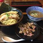 麺屋 頂 中川會 -  麺屋頂中川會のつけ麺とくずチャーシュー