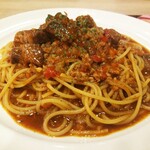 Gasuto - ごろごろお肉の濃厚ミートソーススパゲティ