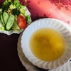 コーラル - 料理写真:玉子スープ&サラダ