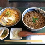 凪 - かつ丼とお蕎麦セット