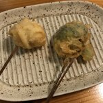 串ゆう - キスとシソの数の子巻き&ブロッコリー