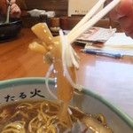 らーめん ほたる火 - しょうゆラーメンのメンマ　【　２０１２年３月　】