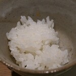 食善 大岡 - 蒸らし前のごはんを少しだけ