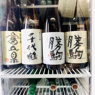 日本酒が豊富◎富山の全20酒蔵から入荷！希少な「勝駒」も常備