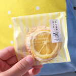 Shimanami Kohi - レモンクッキー（￥200）。瀬戸内らしい一品、ちゃんとレモンの酸っぱさが出ているのが良い