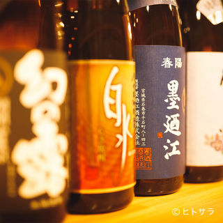 どんな日本酒に出合えるかは、そのときの仕入れ次第