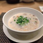 東京チャイニーズ 一凛 - アワビのお粥
