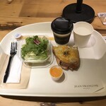 ジャン・フランソワ - クロックムッシュモーニングセット649円