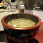 本格手打うどん おか泉 - ［2019/11］釜上(495円)