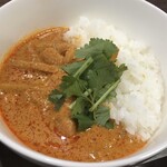 タイジンジャー - レッドカレー　かなり辛くて、かなり美味い