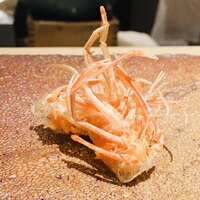 天ぷらあら木 - 海老頭