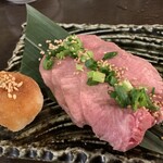 焼肉 一心たん助 - 牛タンお刺身