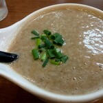 あいつのラーメン かたぐるま - 昼は塩で、つけ汁