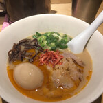 海老吟醸 じぱんぐ - 味玉ラーメン