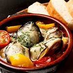 牡蠣とお野菜のアヒージョ