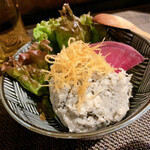 Akegarasu - 里芋のポテトサラダ  400円