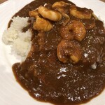 レストラン オーロラ - えびカレー