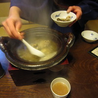 大市 - 仲居さんが取り分けてくれます