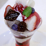 資生堂パーラー - クリスマス ルージュパフェ