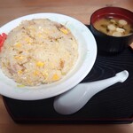 食楽亭 - 2019年12月　やきめし大盛り