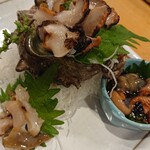 栄寿し総本店 - サザエのお刺身！うまし！