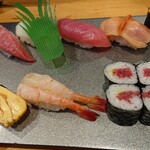 栄寿し総本店 - 特上にぎり！うまし！