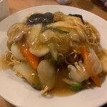 南海飯店 - かたい焼ソバ