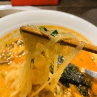 焼肉トラジ ルクア大阪店 - つるつる冷麺(；ಠ益ಠ；)辛いし熱いけど…