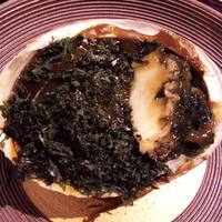 分とく山 - 鮑の磯焼き