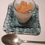 リストランテ サクラ - スイカときゅうりのソルベ