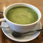 和カフェyusoshi - 優しい甘さの抹茶ラテ