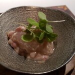 ラ・ヴァガボンド - カワハギ肝あえ