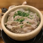 Bishubikou Hisaya - 黒豚の蒸し鍋（1620円）
