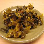 博多麺王　 - 高菜は、そのままでよし、ラーメンに入れてよしと、かなりの物