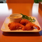 石窯ピザ&焙煎珈琲 湘南福猫 - ガーリックシュリンプ