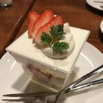 ほしの珈琲 - 201912  苺のふわふわショートケーキ