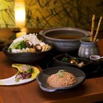 Kitashinchi Unoan - 当店自慢の鍋懐石コースは『新鮮食材』と新鮮な『大和肉鶏』をご堪能いただけます。