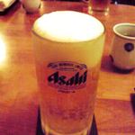 Iroriya - 生ビール ￥６００－ 