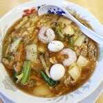 Oosaka Fukuchin Ramen - 五目あんかけラーメン