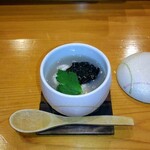 小判寿司 - 白子の蒸し物