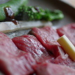 ぬなわや - 三田牛（さんだうし）陶板炙（たうばんやき）