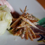 ぬなわや - 獨活皮（うどかは）の金平（きんぴら）