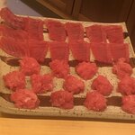 鮨 しゅん輔 - 赤身と剥がしの勢揃い