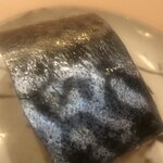 鮨 しゅん輔 - 真鯖の紋様。綺麗ですね