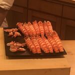 鮨 しゅん輔 - 車海老が勢揃い